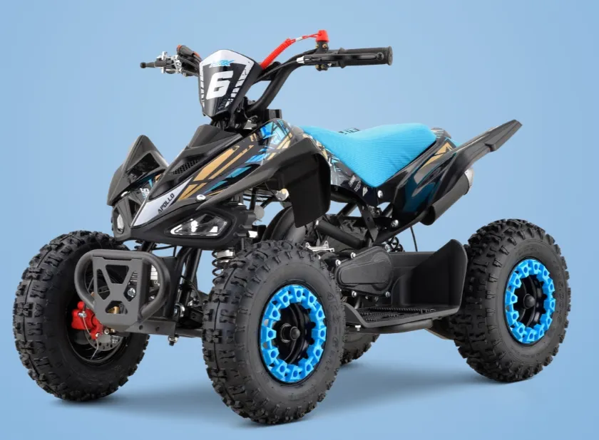 [100003B] Quad kids SMX VX 49cc (Blauw)