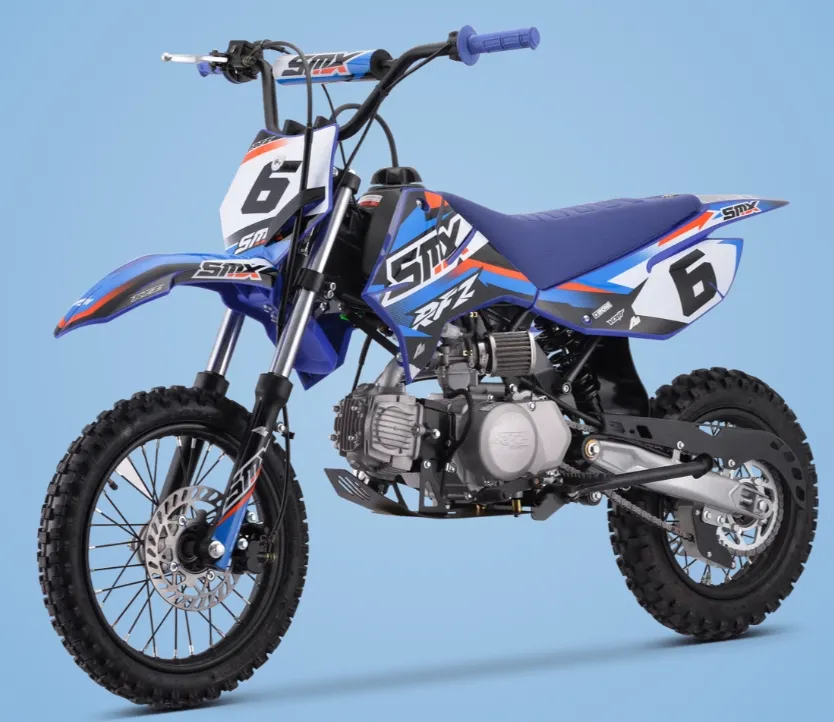 [000004B] SMX RFZ Rookie 125cc semi-automatisch (Blauw)